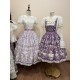 Twilight Crush Grape Pastoral Song Skirt Salopette JSKs(Reservation/3 Colours/Full Payment Without Shipping)